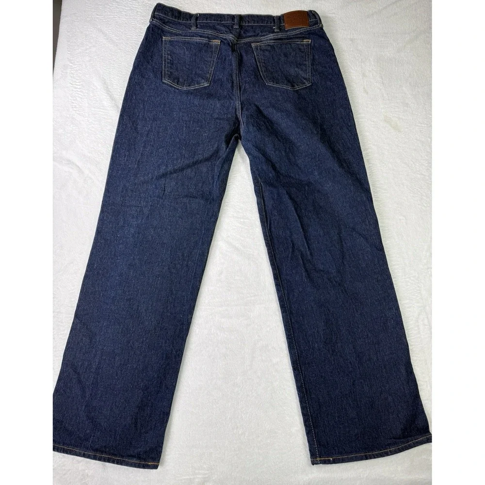 Abercrombie & Fitch Men's Vintage Stretch Baggy Jeans 40x34 (38x32) Wide Leg